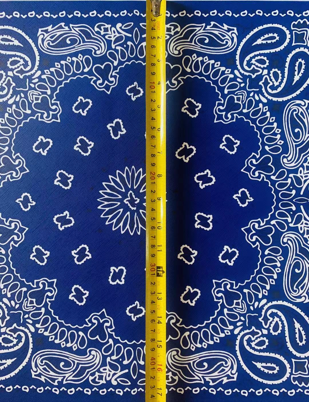 Classic Bandanas Leather Shoes Leather ,Bags Leather , Handicraft Leather, DIY Hair Bow Earrings Craft Supplies By 90x137cm ,Large Size (Blue)