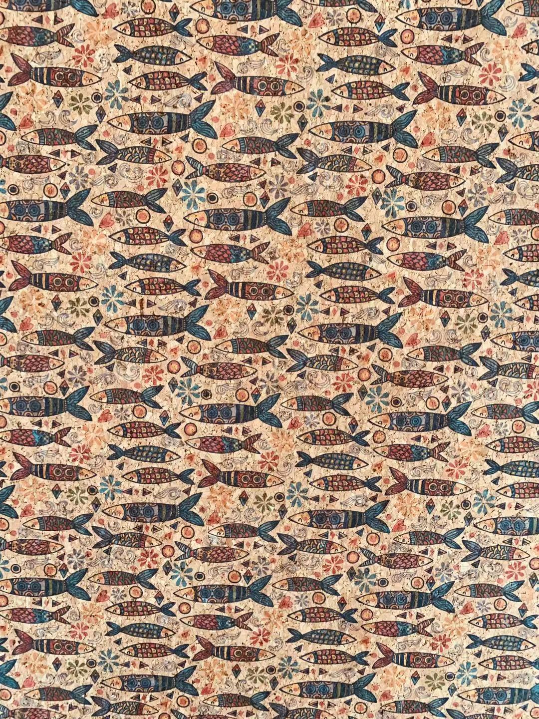 New Wood Material Farbic For Handmade Handicraft Goods(Fish)