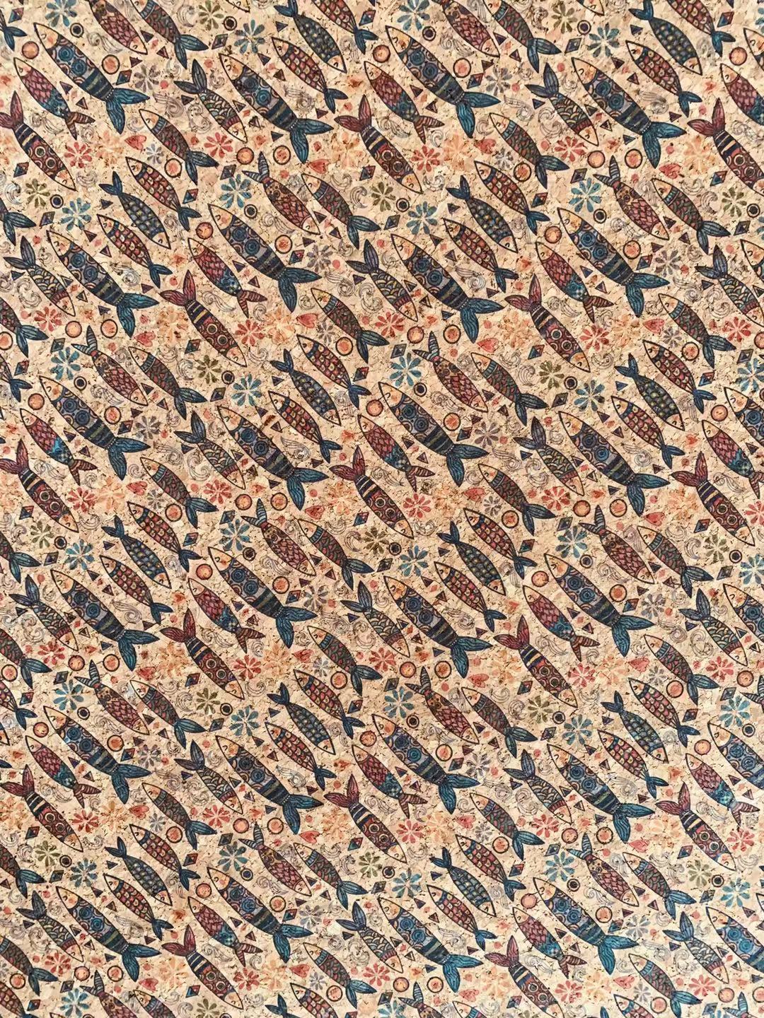 New Wood Material Farbic For Handmade Handicraft Goods(Fish)