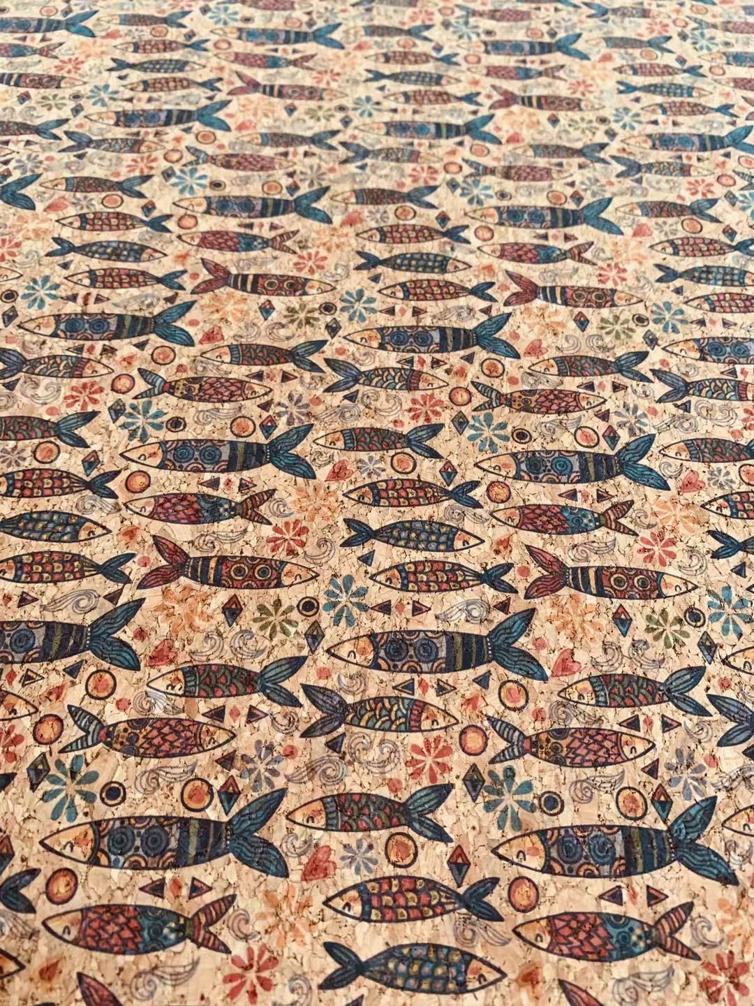 New Wood Material Farbic For Handmade Handicraft Goods(Fish)