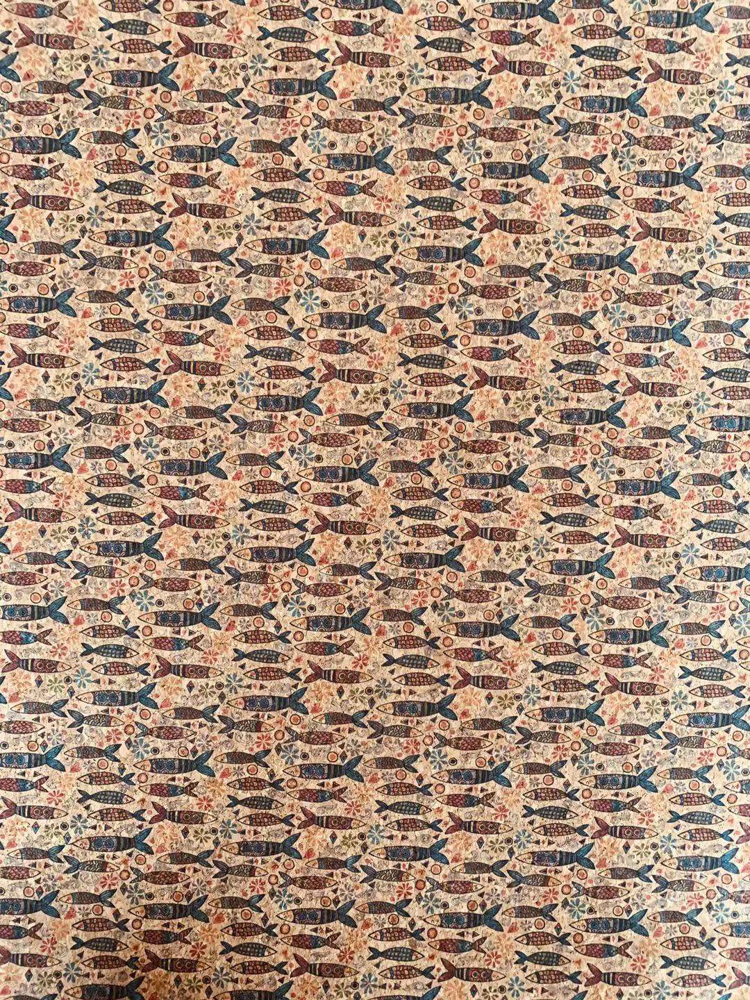 New Wood Material Farbic For Handmade Handicraft Goods(Fish)