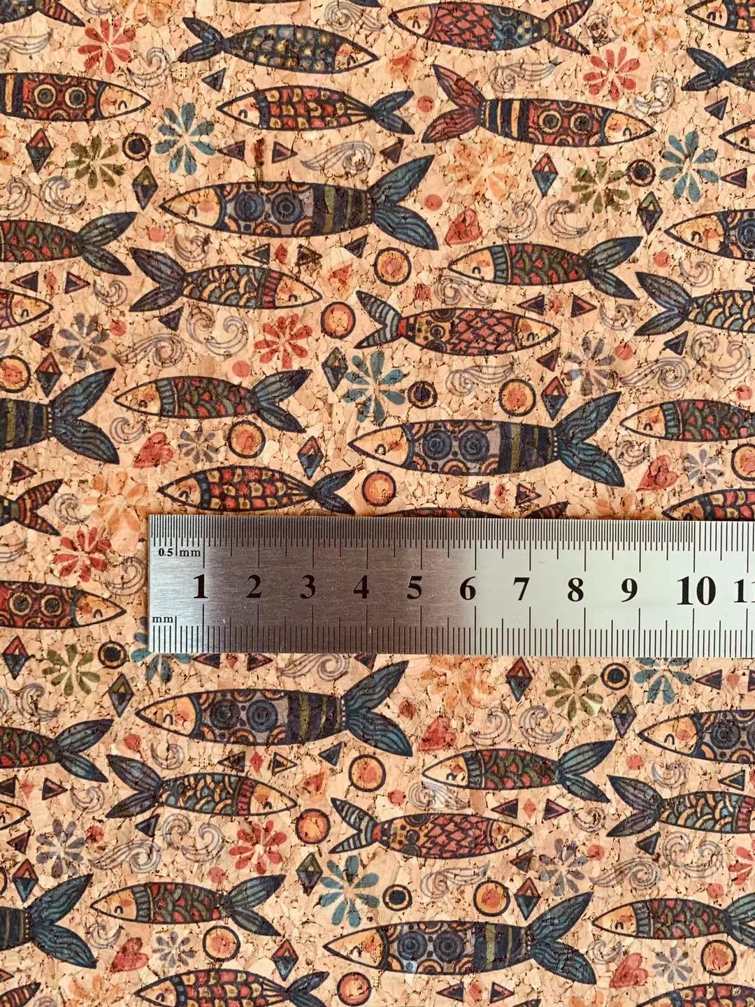 New Wood Material Farbic For Handmade Handicraft Goods(Fish)