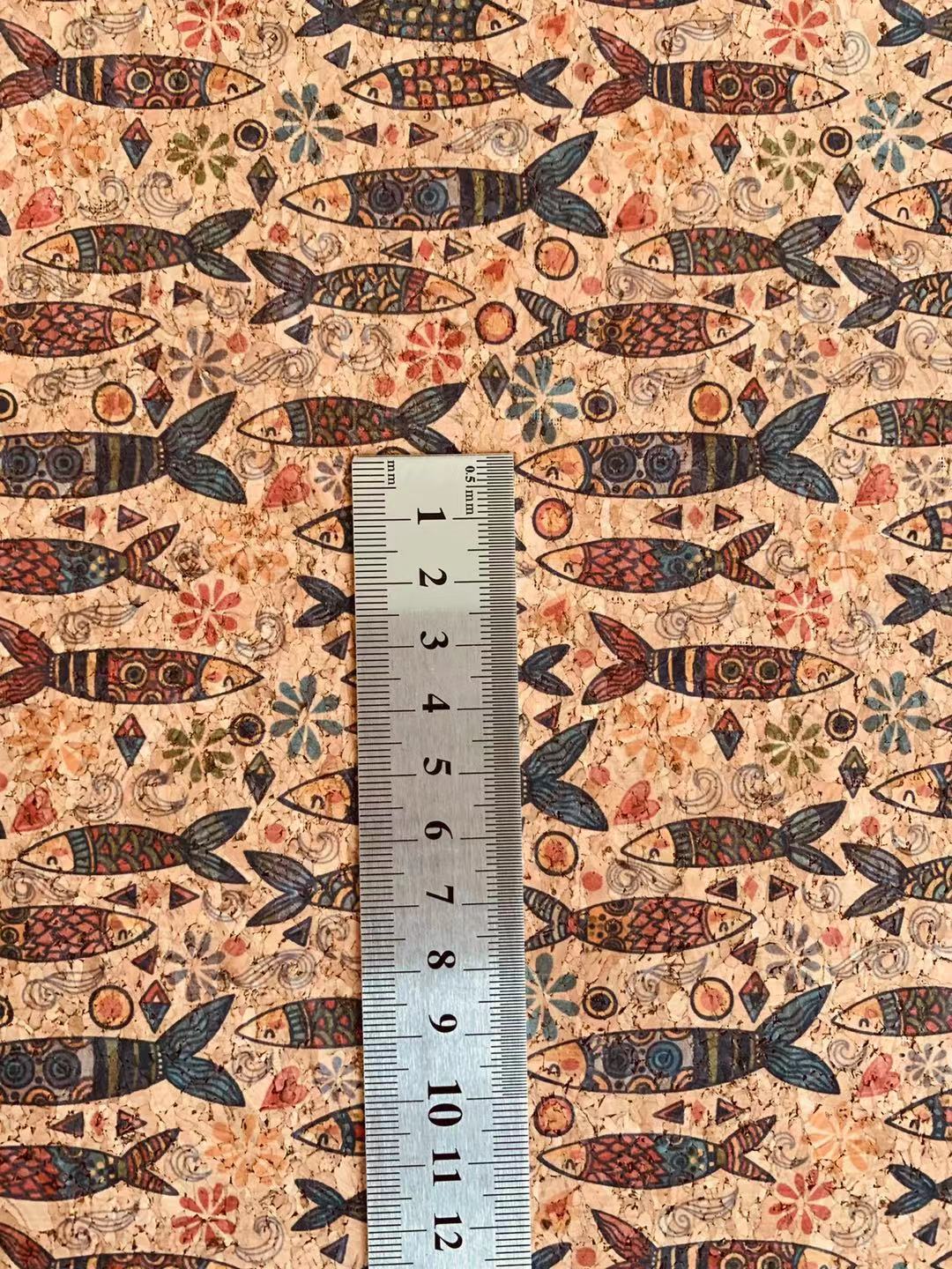 New Wood Material Farbic For Handmade Handicraft Goods(Fish)