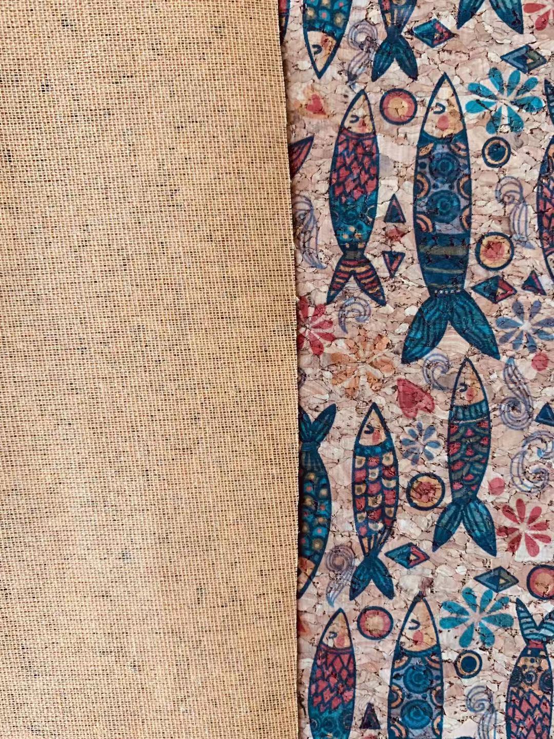 New Wood Material Farbic For Handmade Handicraft Goods(Fish)