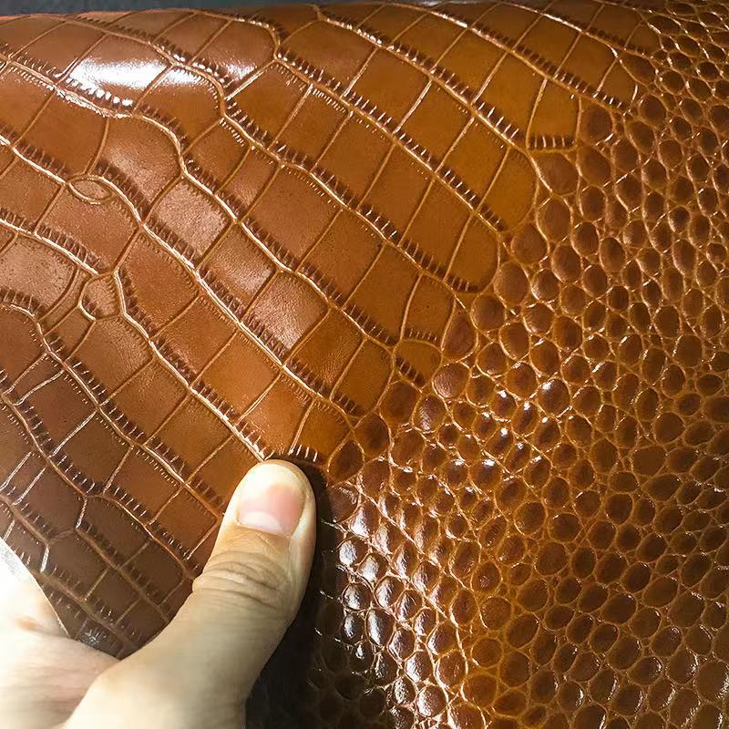 Fashion Genuine Crocodile Leather For Handmade Upholstery