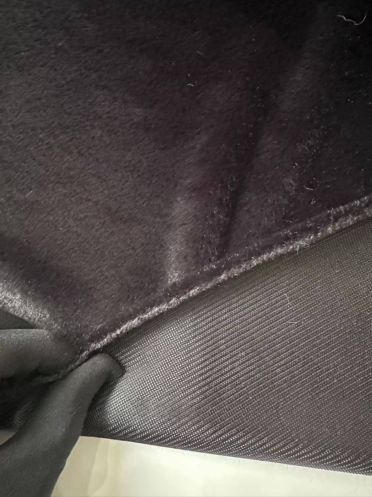 Soft Bunny Fur ,Rabbit Mink ,Faux Fur Fabric For Handmade Sewing Goods By Yard(Black)