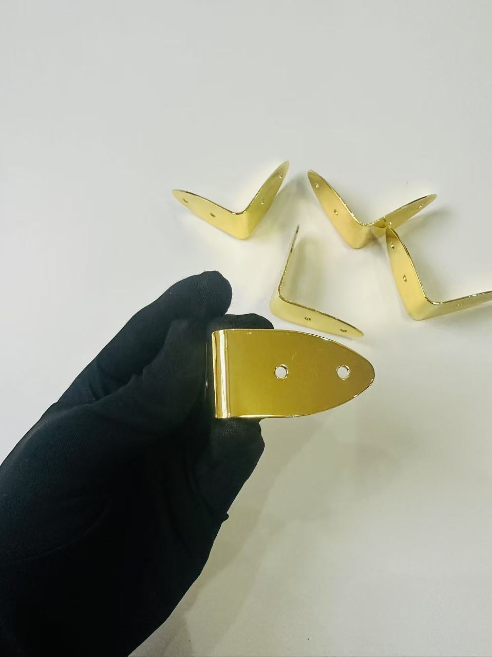 Fashion 48x48x26MM Size Gold Accessory For Handmade Box