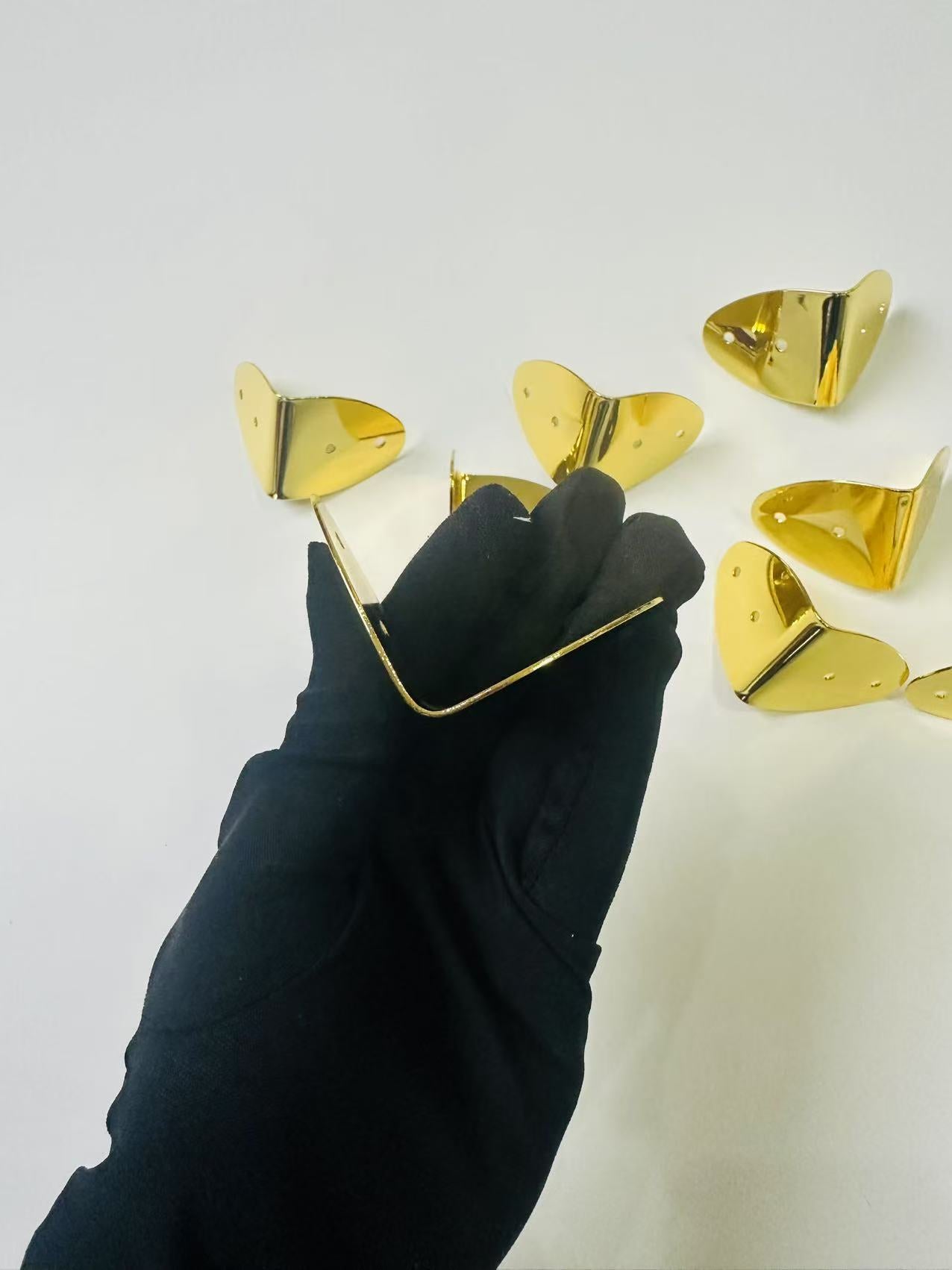 Fashion 48x48x40MM Size Gold Accessory For Handmade Box