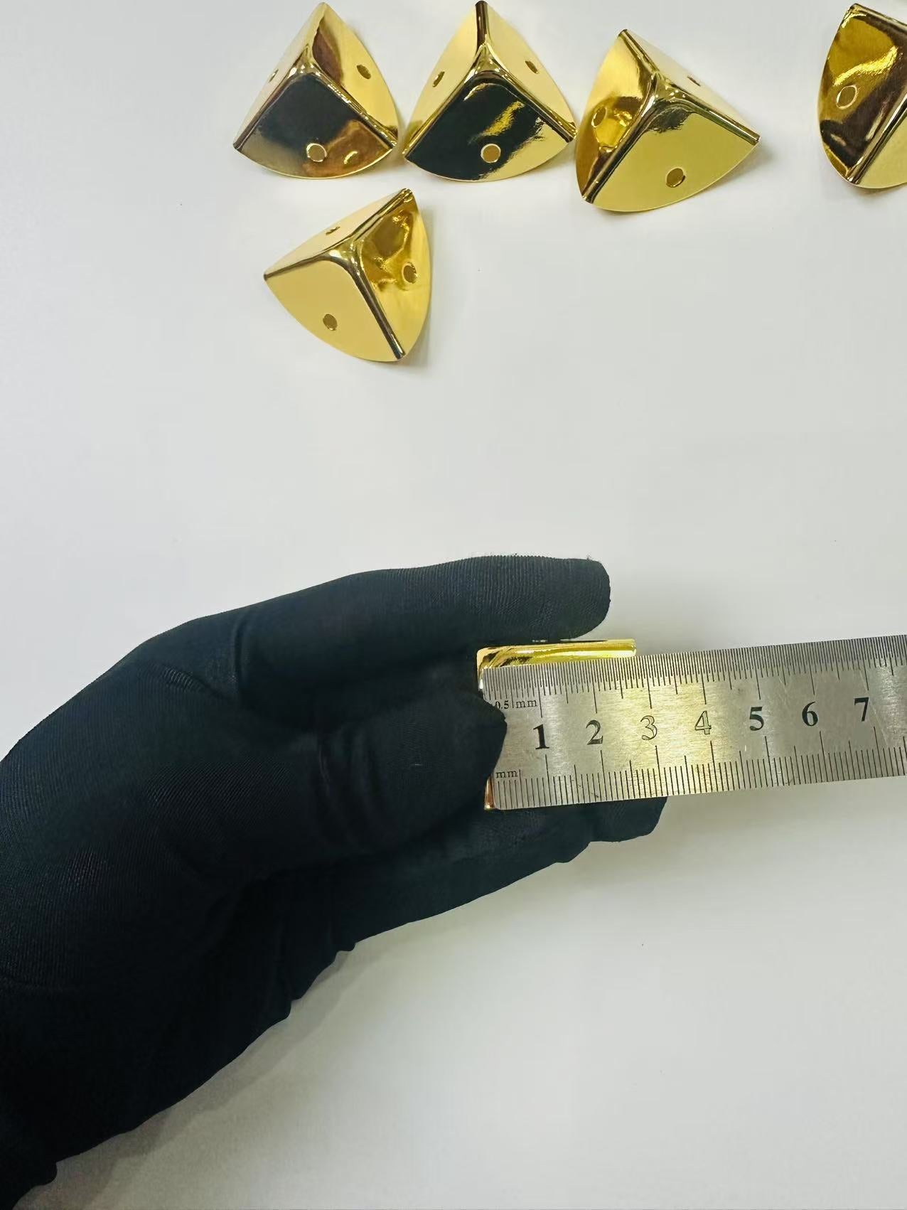 Craft 30MM Size Small Gold Corners For Handmade Bag