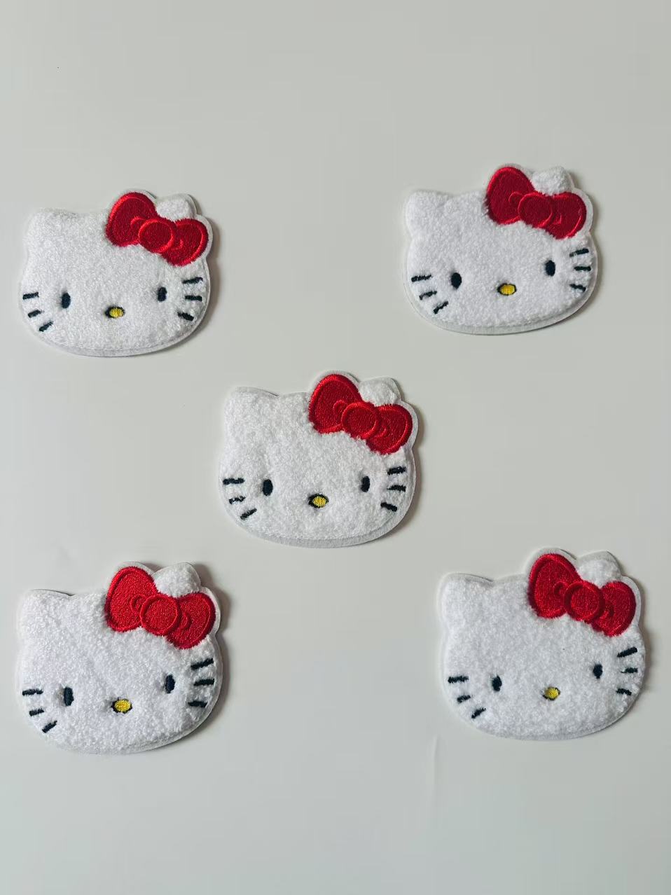 Craft Hello Kitty 3.5"x3 "Embroidery Label For Handmade Handicraft Goods