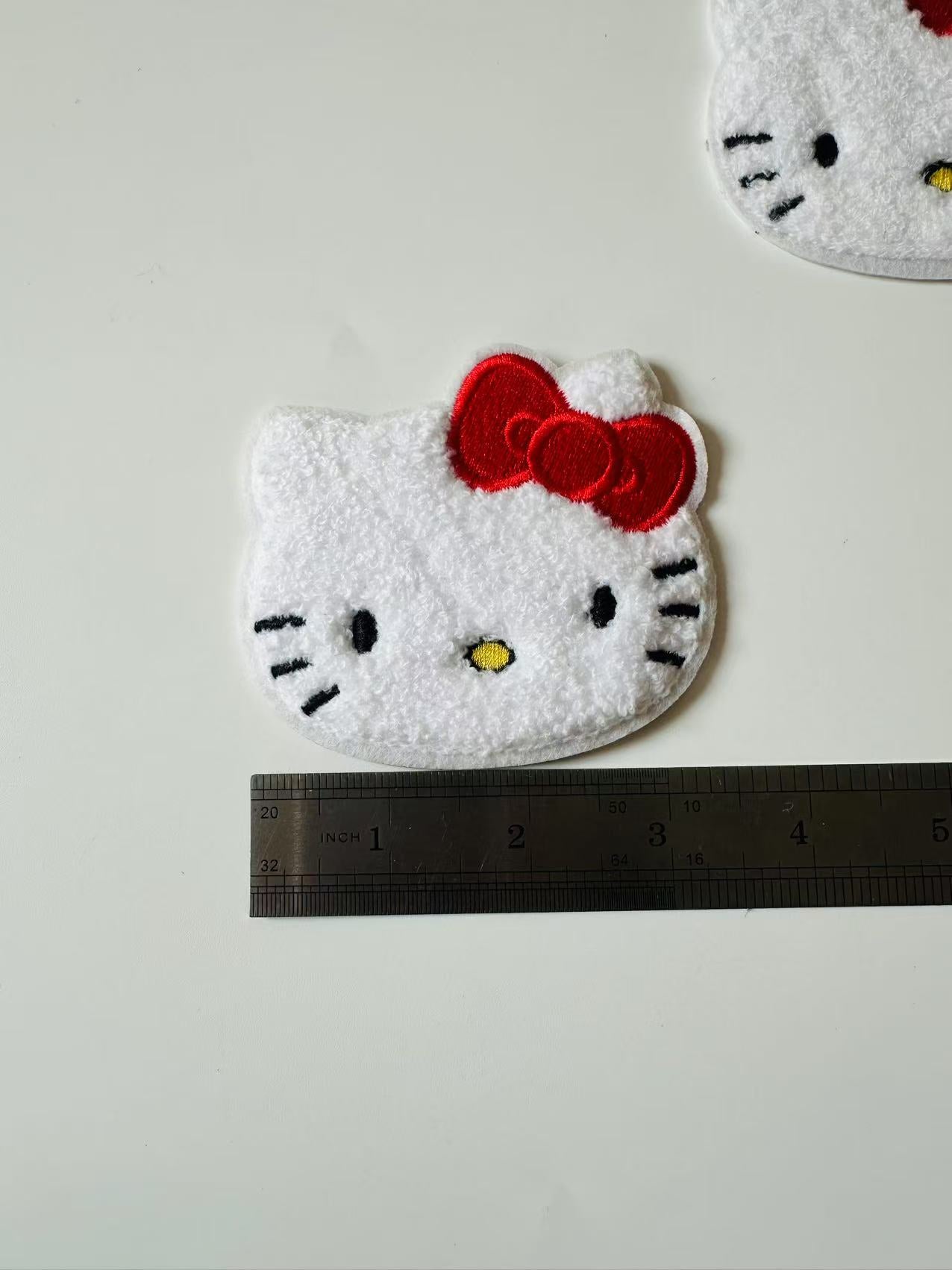 Craft Hello Kitty 3.5"x3 "Embroidery Label For Handmade Handicraft Goods