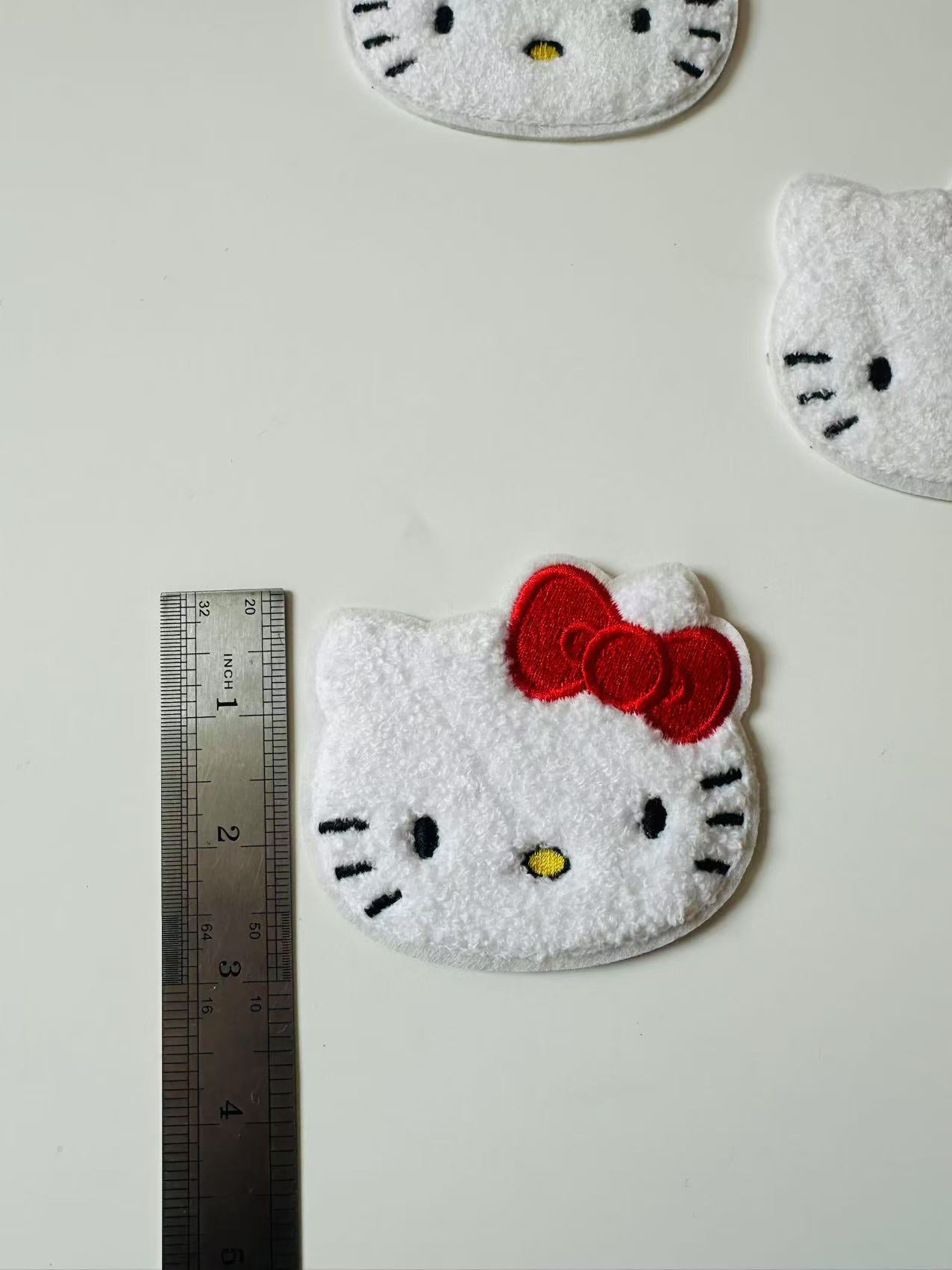 Craft Hello Kitty 3.5"x3 "Embroidery Label For Handmade Handicraft Goods