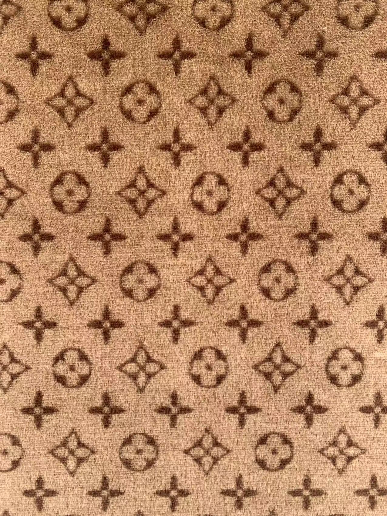 Fashion design Brown No LOGO Rabbit Plush Fabric, Cony Fabric For Handmade Clothing ,Bags ,Shoes and Handicrafts By Yards