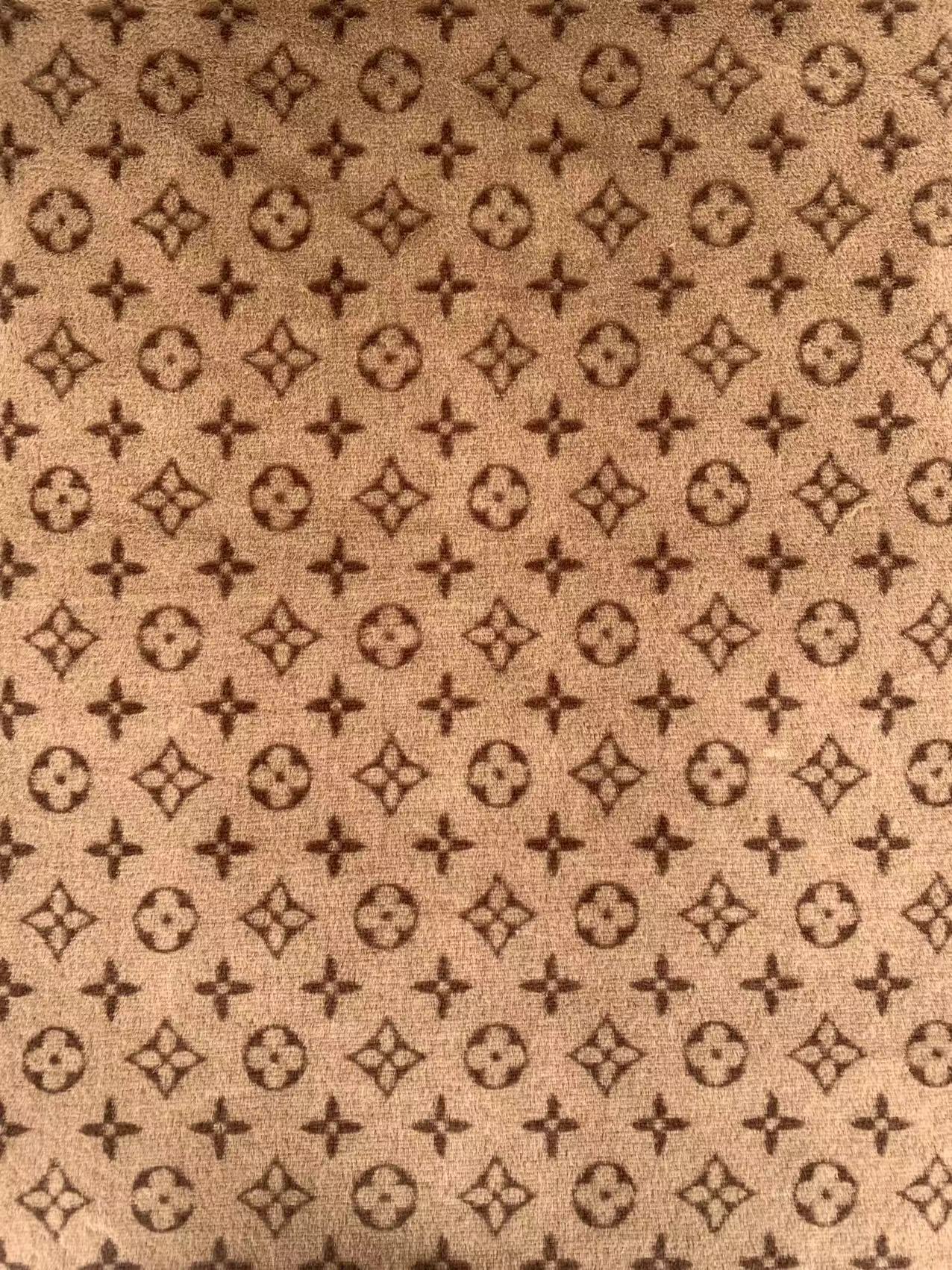 Fashion design Brown No LOGO Rabbit Plush Fabric, Cony Fabric For Handmade Clothing ,Bags ,Shoes and Handicrafts By Yards