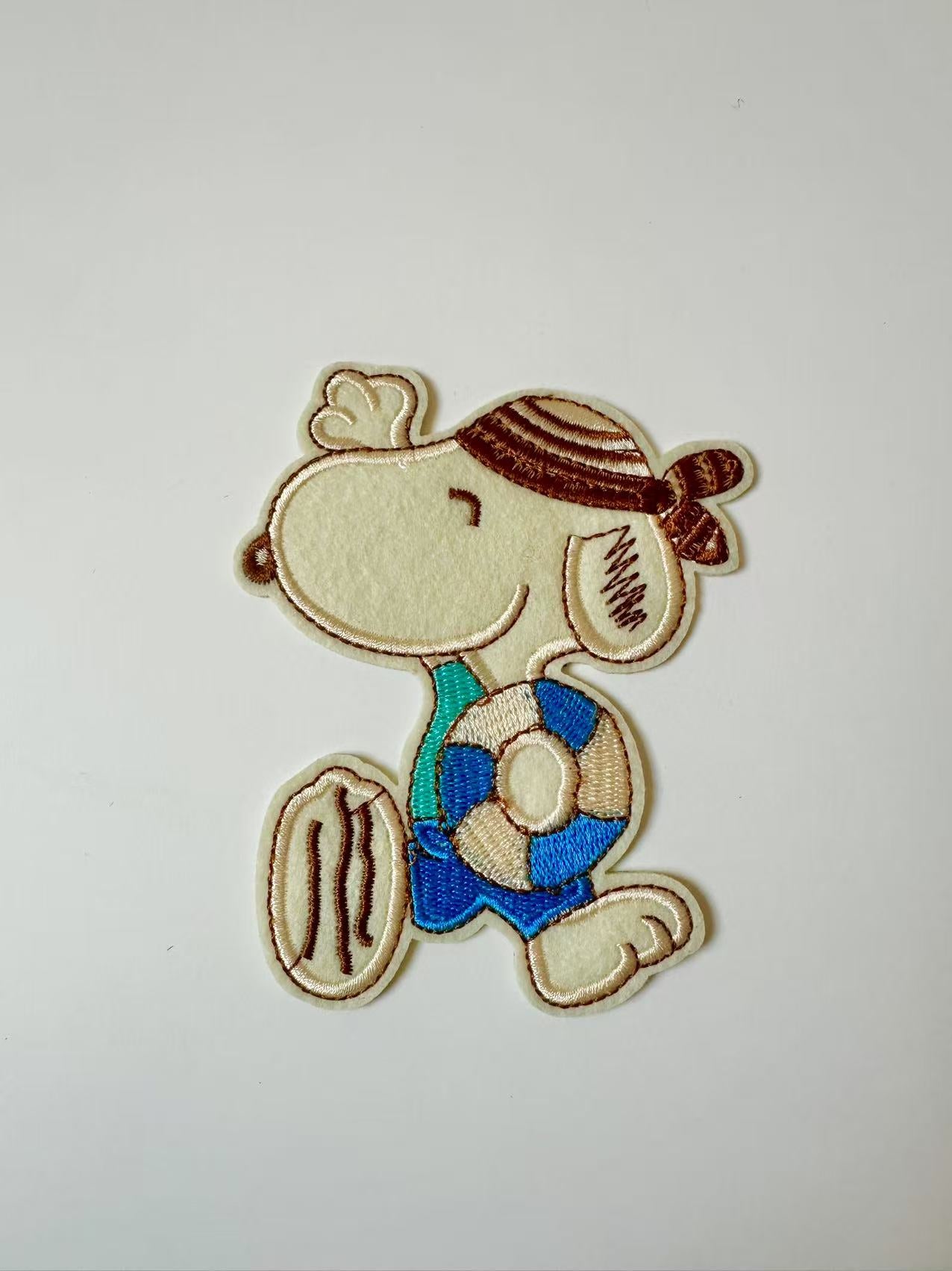 Craft 3"x4.3 " Snoopy Hello Embroidery Patches For Handmade Handicraft