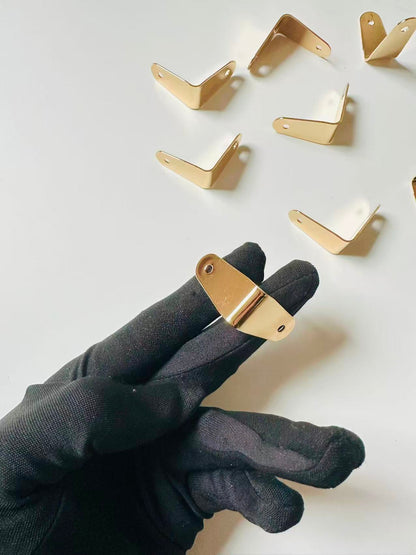 Fashion 32x32x16MM Size Gold Accessory For Handmade Box