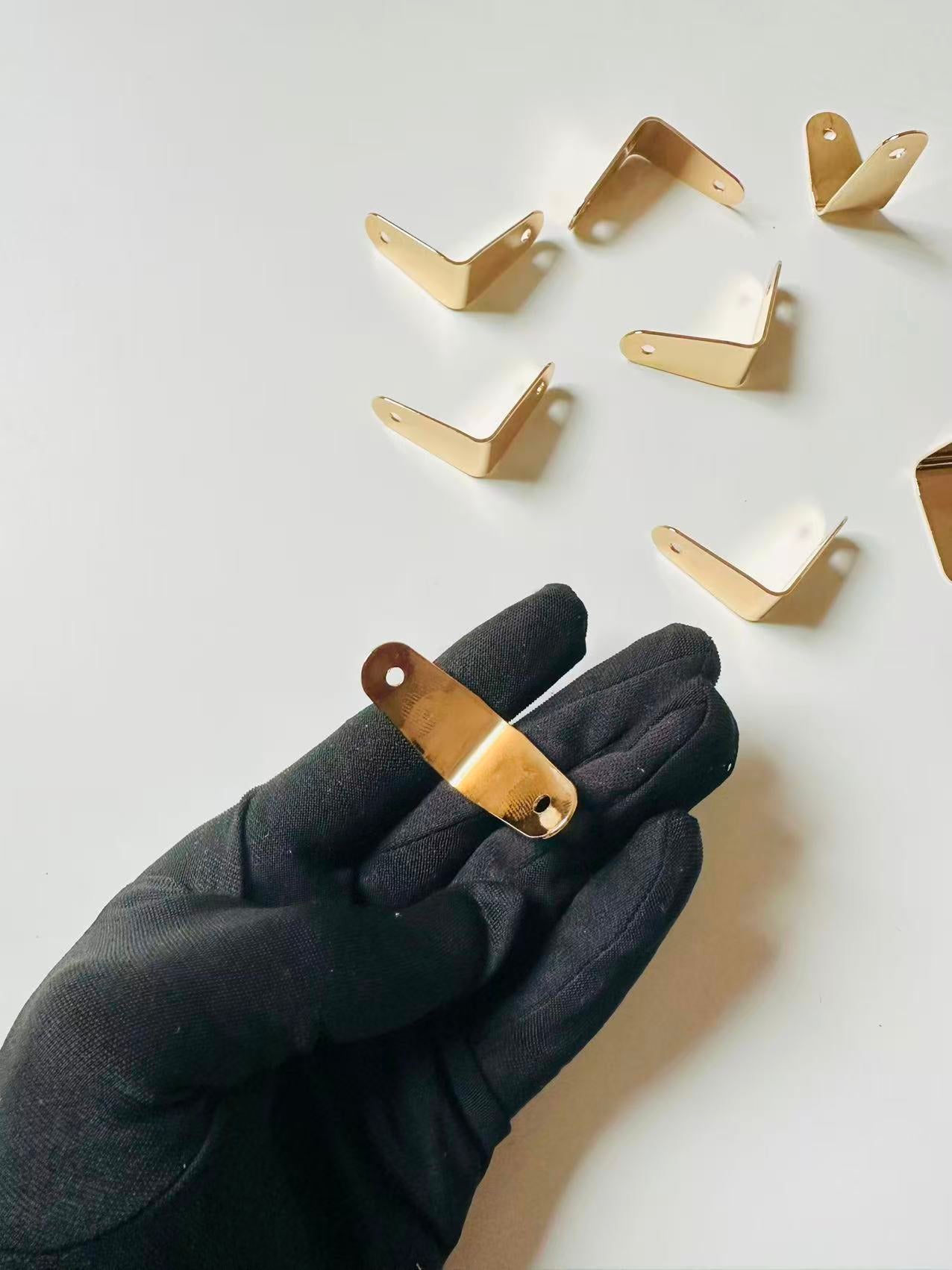 Fashion 32x32x16MM Size Gold Accessory For Handmade Box