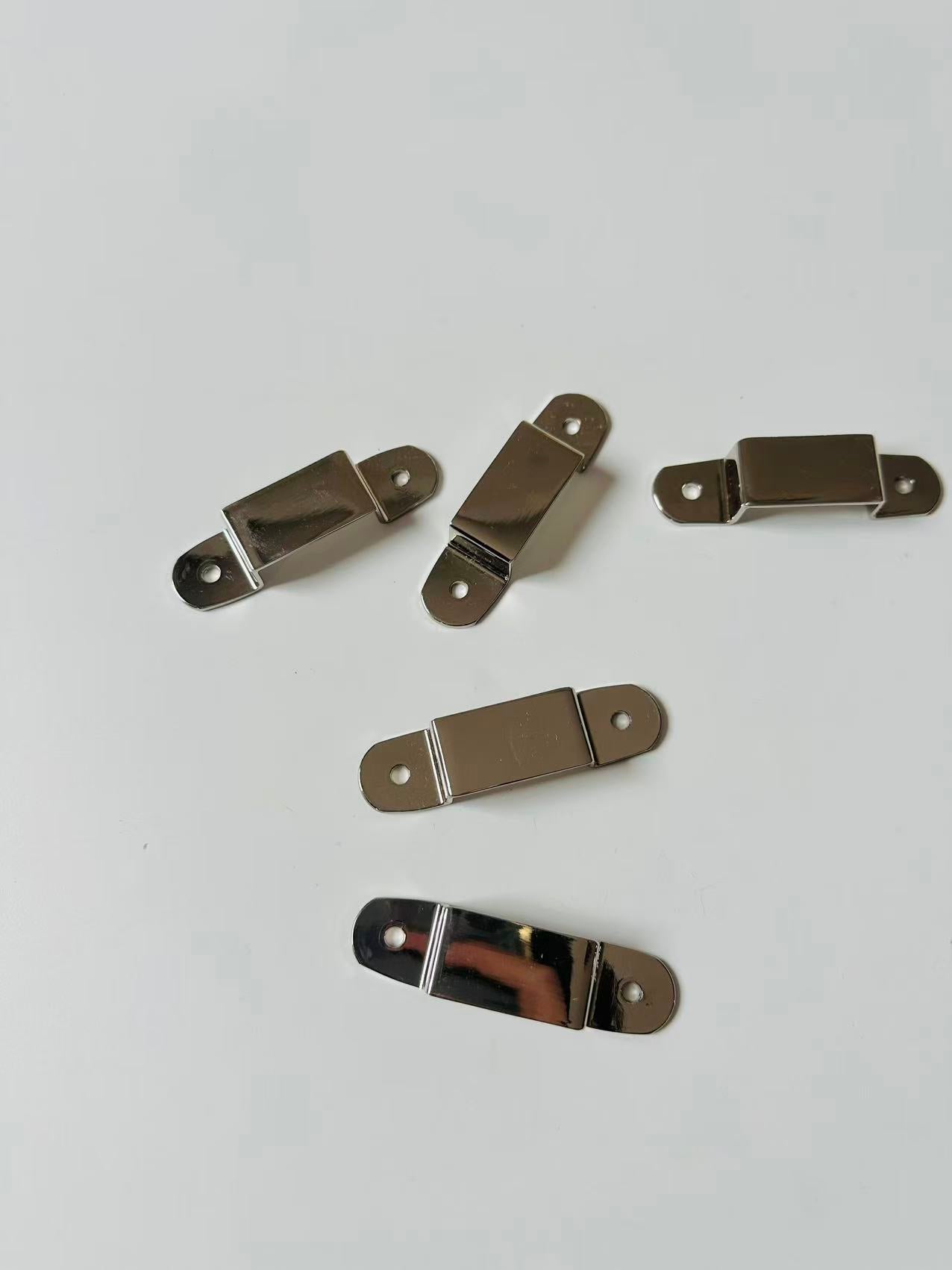 Craft Sliver LV Box Handle Buckles Accessories For Handmade Bag