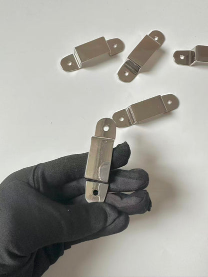 Craft Sliver LV Box Handle Buckles Accessories For Handmade Bag