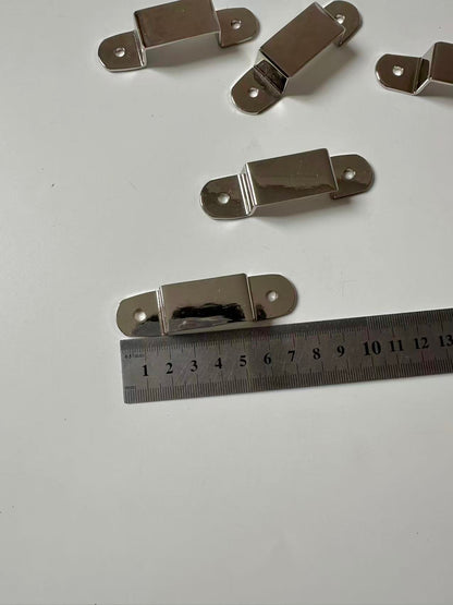 Craft Sliver LV Box Handle Buckles Accessories For Handmade Bag