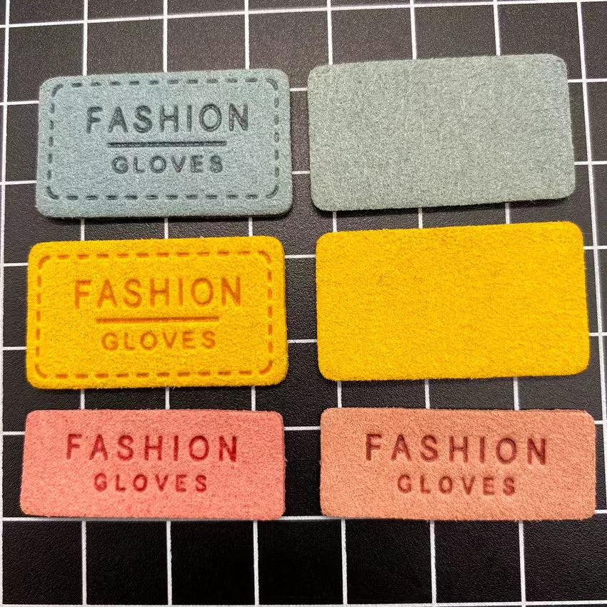 Fashion Leather Label Customized For Handmade Goods
